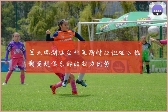 国米规划适合帕莱斯特拉但难以抗衡英超俱乐部的财力优势